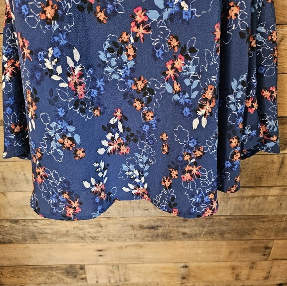 C & E women's floral sleeveless boho style dress size medium - Picture 6 of 11